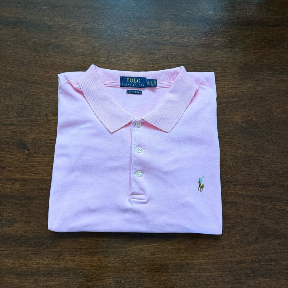 Ralph Lauren Pink Polo Shirt